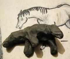 Как слепить своими руками поэтапно лошадь из пластилина