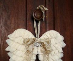 Как сделать крылья ангела своими руками из бумаги или ткани Крылья ангела из бумаги